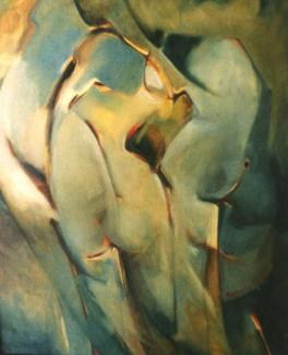 The Three Graces, 1982, oil on canvas